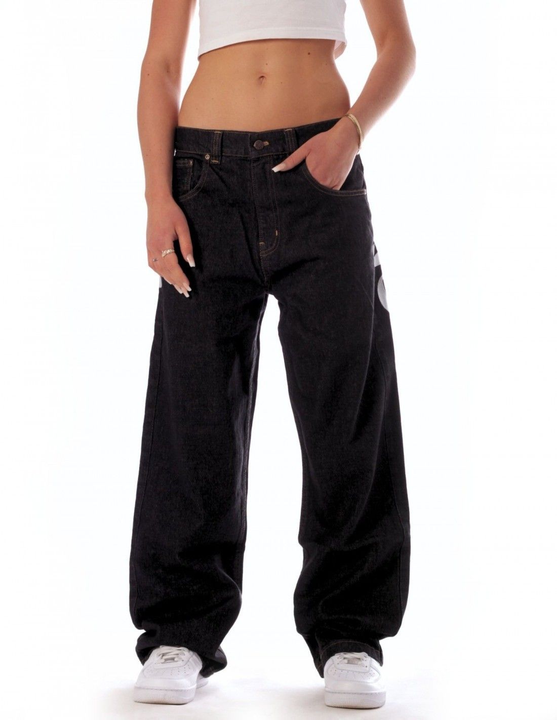 RYT Baggy Tag Jeans - Black