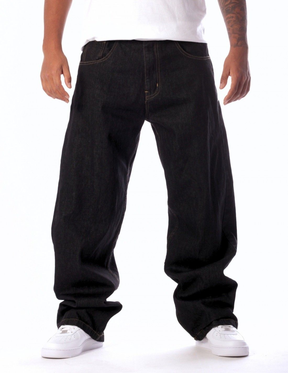 RYT Baggy Tag Jeans - Black