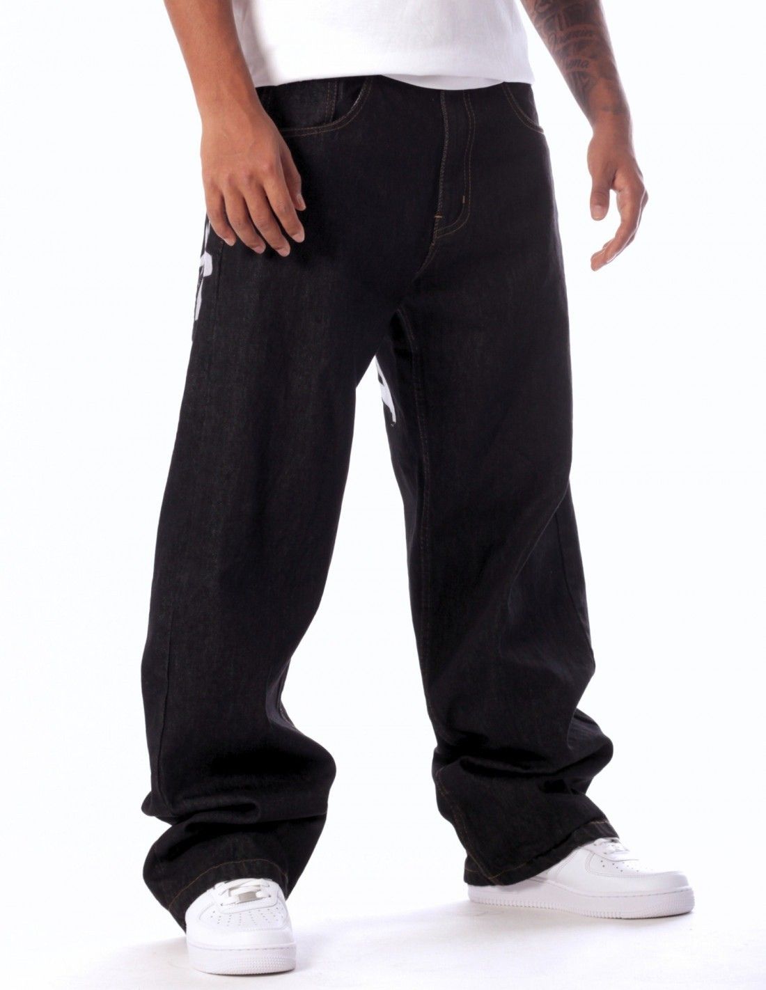 RYT Baggy Tag Jeans - Black