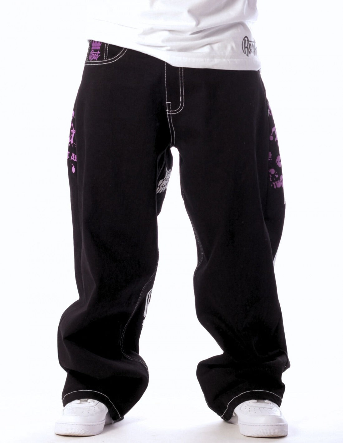 Baggy Royal Purple Hustla Jeans