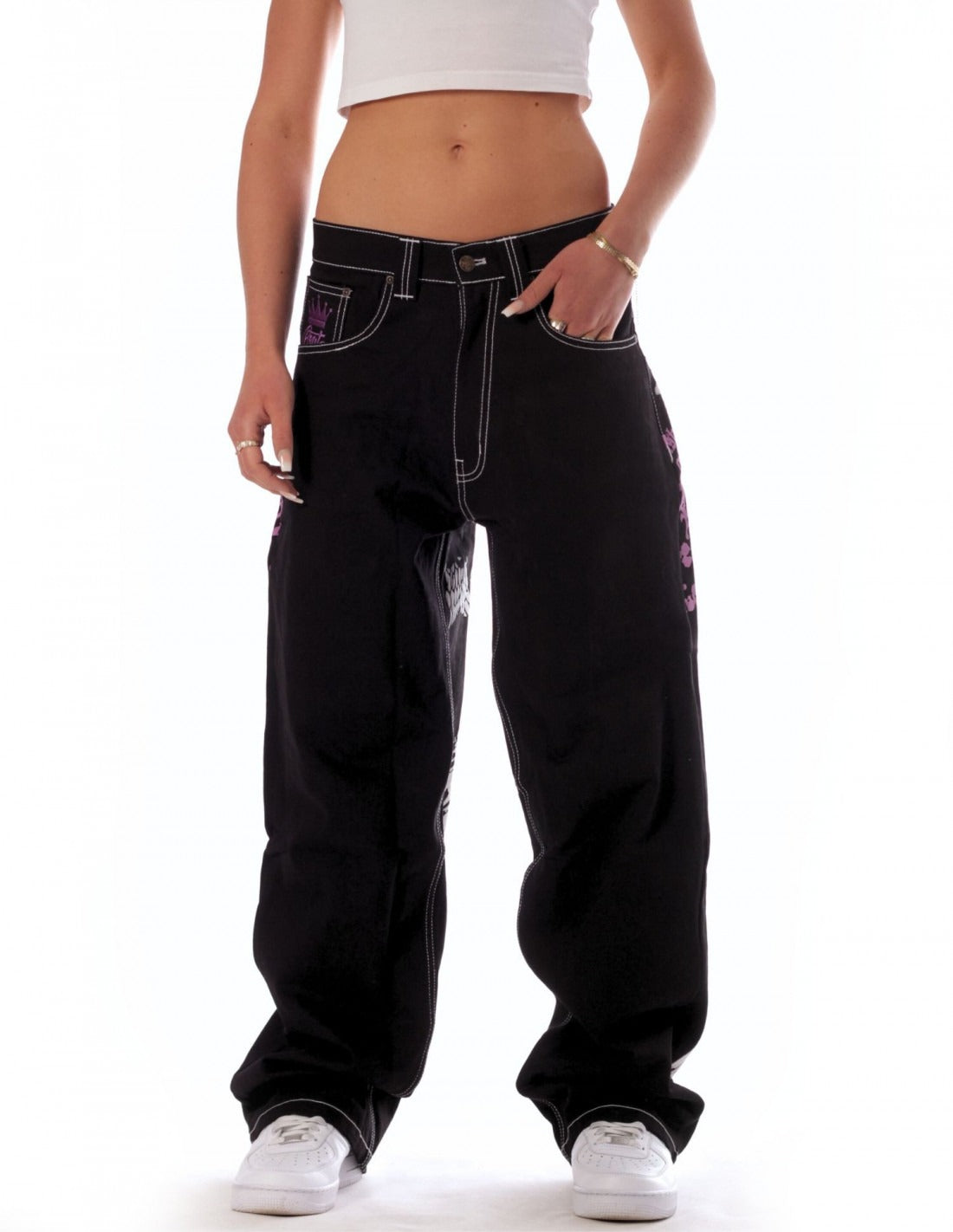 Baggy Royal Purple Hustla Jeans