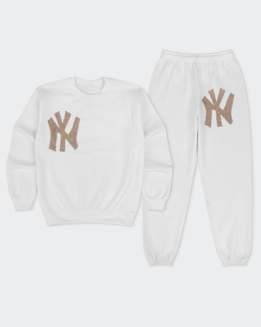 NY Sweat Set - White