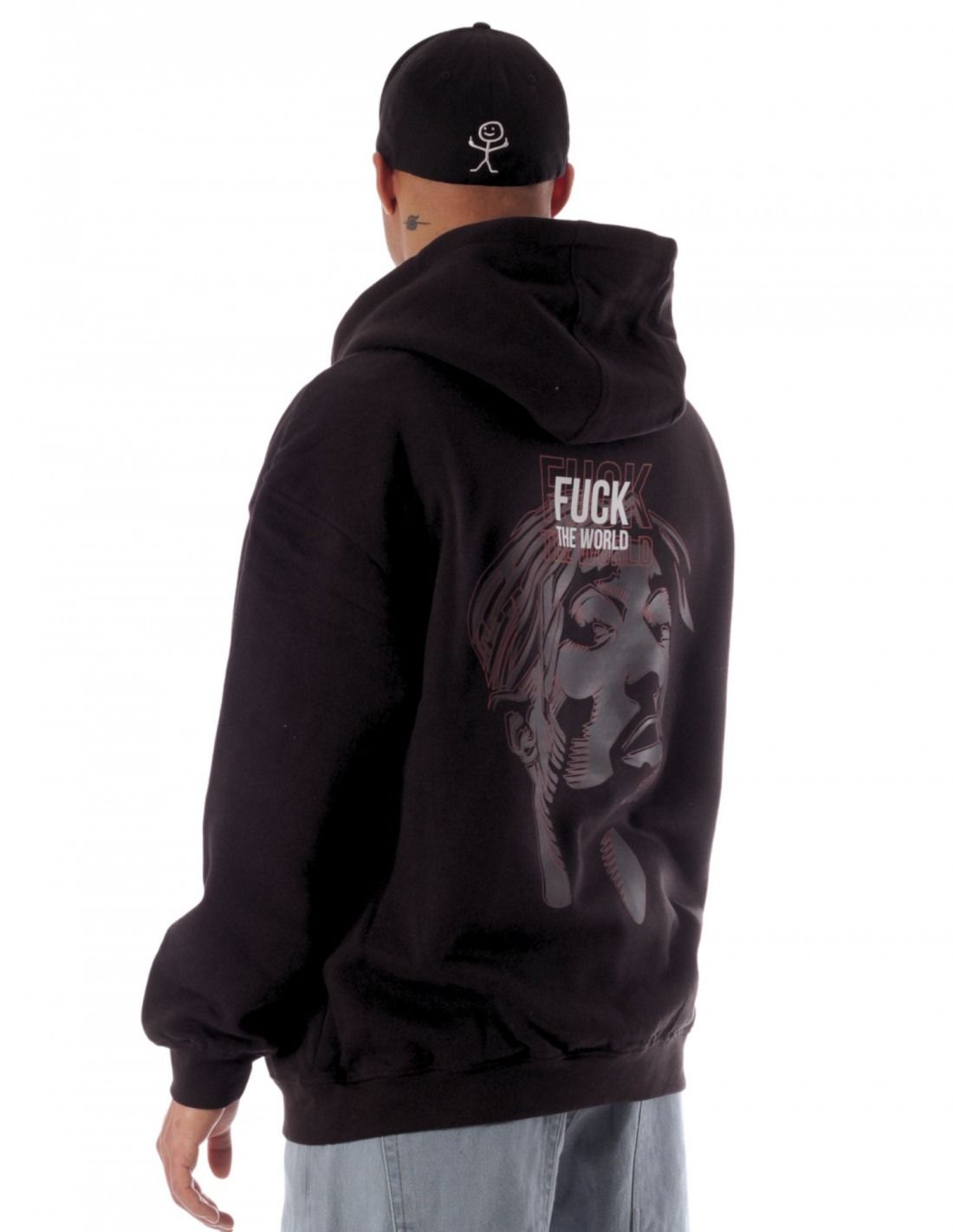 Tupac Hoodie - Black