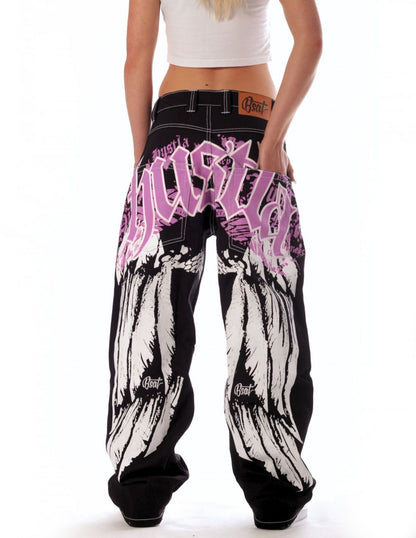 Baggy Royal Purple Hustla Jeans