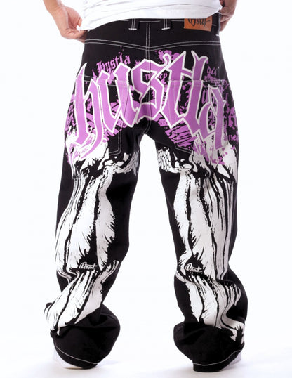 Baggy Royal Purple Hustla Jeans